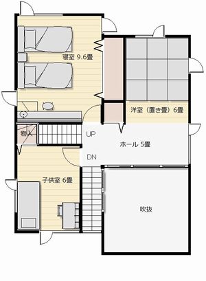 2F間取り図