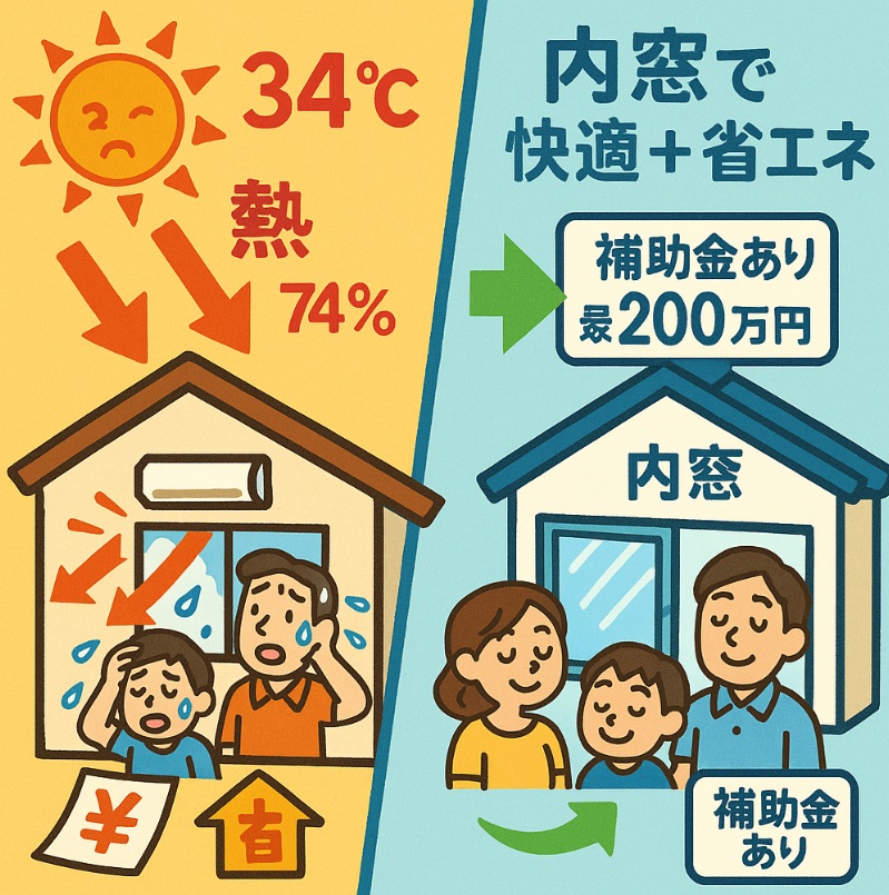 えっ、まだ“窓”から冷気を捨ててるんですか？